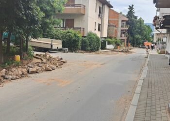 Почна реконструкцијата на улицата „Браќа Ставреви“