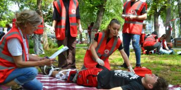 Во Кочани се одржа општинскиот натпревар по прва помош