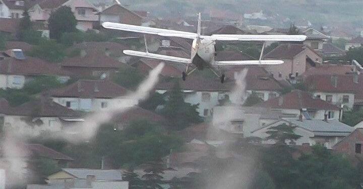 На 14 јуни во Кочани ќе се реализира авионско прскање против комарците