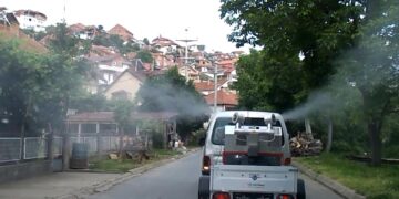 Во вторник наутро ќе се прска од земја против комарци во општина Виница