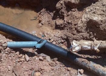 Намерно оштетен главниот цевковод за водоснабдување на селото Видовиште