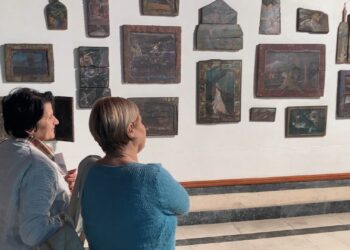 Во ЦК „Бели мугри“ отворена ликовна изложба „Византија видена денес“ од Бранислав Петриќ – Бане