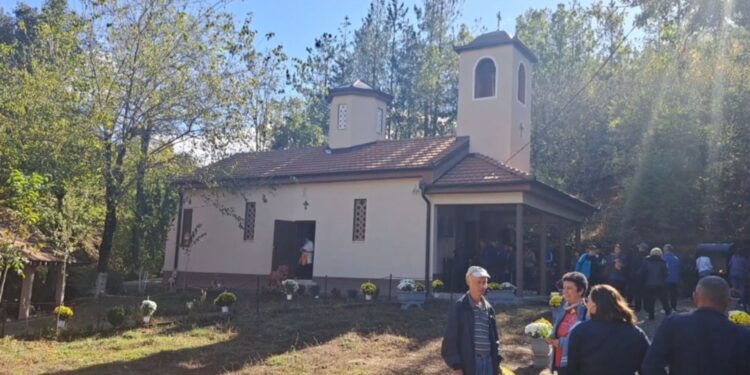 Осветен манастирот Пресвета Богородица кај Добра Вода