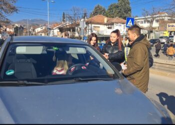 Кампања „Вози одговорно, патувај безбедно“ во Кочани