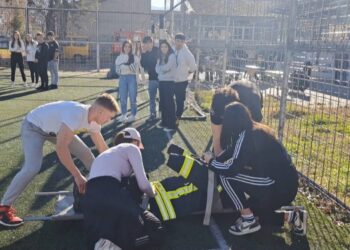 ДПД – Кочани организираше противпожарни игри, средношколците од „Љупчо Сантов“ поуспешни од врсниците од „Гошо Викентиев“