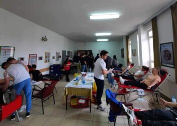 На февруарската крводарителска акција во Виница собрани 108 единици со крв