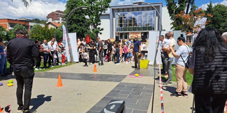 Ротари детска трка во Кочани во рамки на Велигденскиот хепенинг