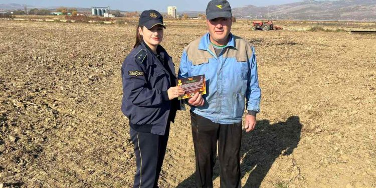 Превентивни активности на ОВР – Кочани со земјоделците од регионот против палење на стрништата