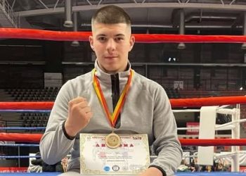 Лука Змејкоски од КК „Лидер“ – Виница повторно државен првак во кикбокс