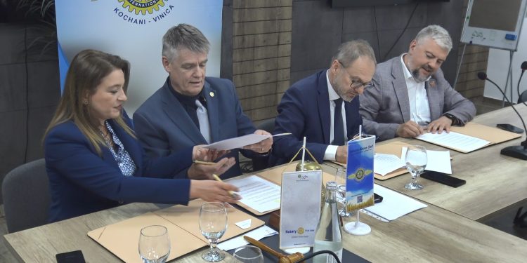 Словенечките Ротари клубови од Целје и Љубљана ќе обезбедат долгорочна поддршка за намалување на последиците од трагичниот пожар во Кочани