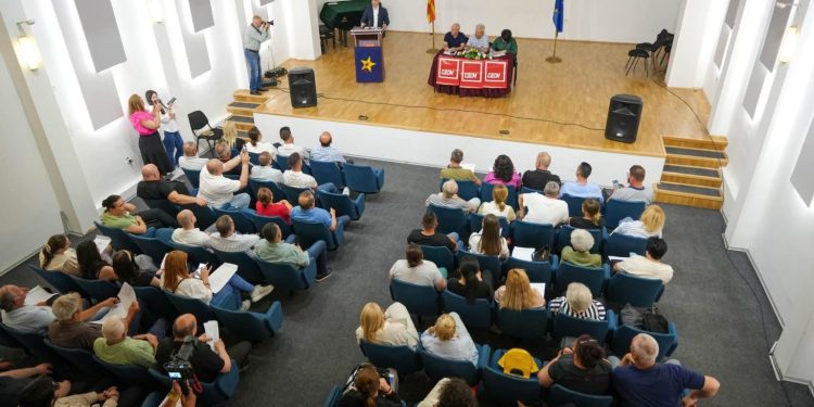 Општинската организација на СДСМ – Кочани одржа изборна конференција и доби нов Извршен и Надзорен одбор