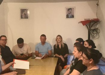 Борчо Коцев ја промовираше својата кандидатура за втор мандат како градоначалник на Општина Зрновци