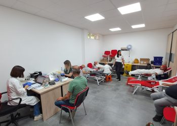 Одличен одѕив на септемвриската акција за дарување крв во Кочани, учествуваа 38 крводарители
