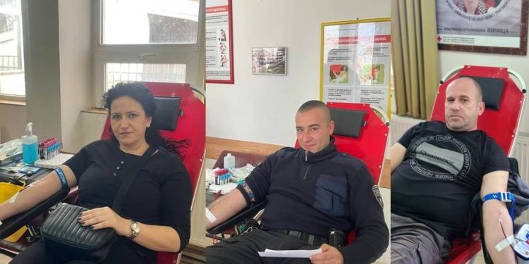 Успешна крводарителска акција во Виница – собрани 92 единици со крв