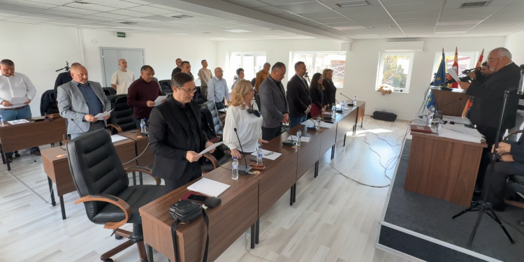 Се одржа конститутивната седница на Советот на Општина Кочани, нов претседател е Александар Андов