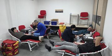 47 крвни единици обезбеди Црвен крст – Кочани на првата крводарителска акција во 2026 година