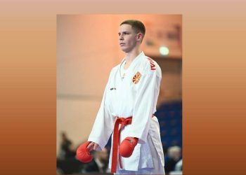 Каратистот Филип Стојанов патува со македонската репрезентација на Европското првенство на Кипар