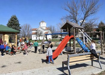 Чешиново-Облешево доби нов, модерен простор за рекреација на најмладите