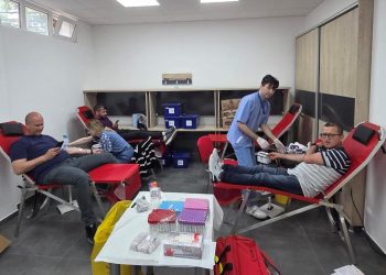 33 крводарители учествуваа на шестата акција што ја спроведе Црвен крст – Кочани