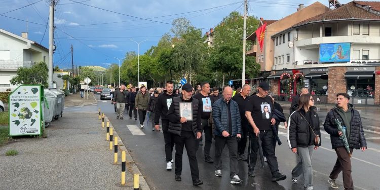 43. „Марш за ангелите“ се одржа во Виница: Трагедијата во „Пулс“ не е статистика, туку пораз на институциите