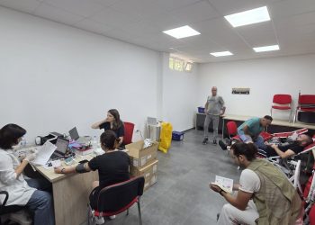 34 крводарители учествуваа во јунската акција на Црвен крст – Кочани